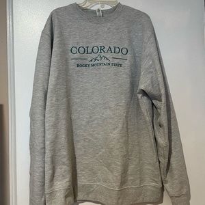 Colorado "Rocky Mountain State" Crewneck Sweatshirt